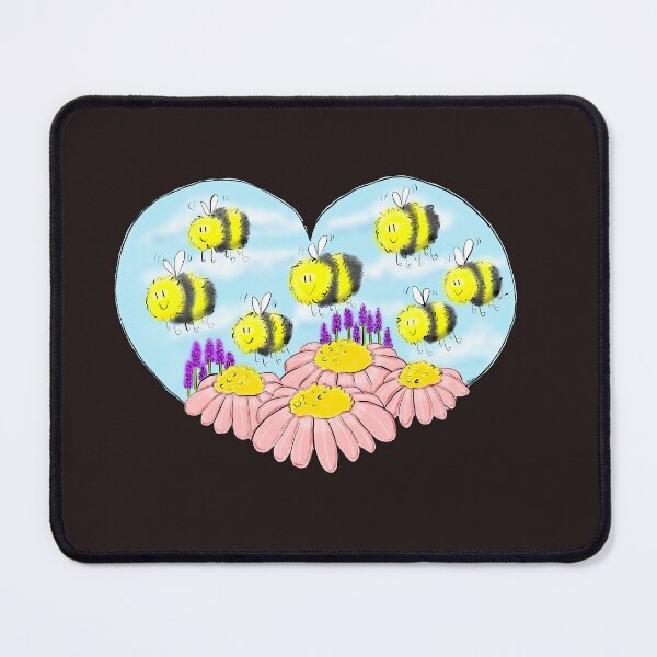 Item preview, Happy bees designed and sold by TheArtyAngel.