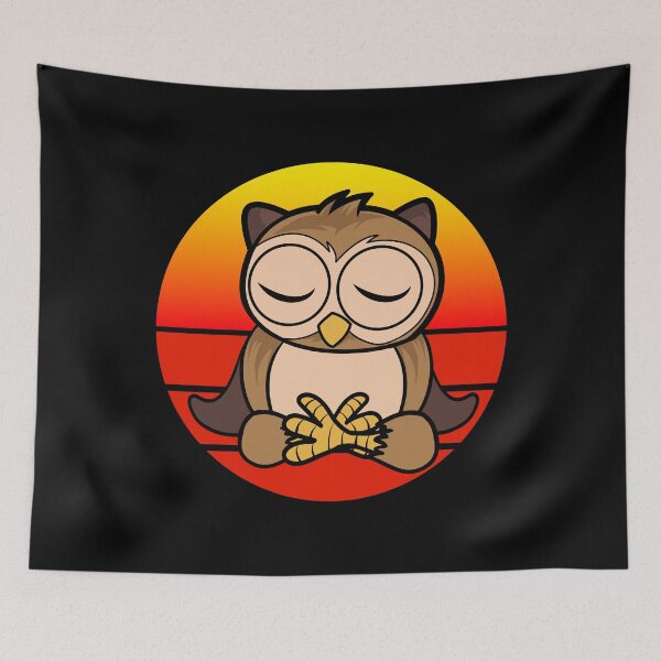 Item preview, Yoga Owl, Meditation Yoga For Children And Parents designed and sold by Shirtflyer.