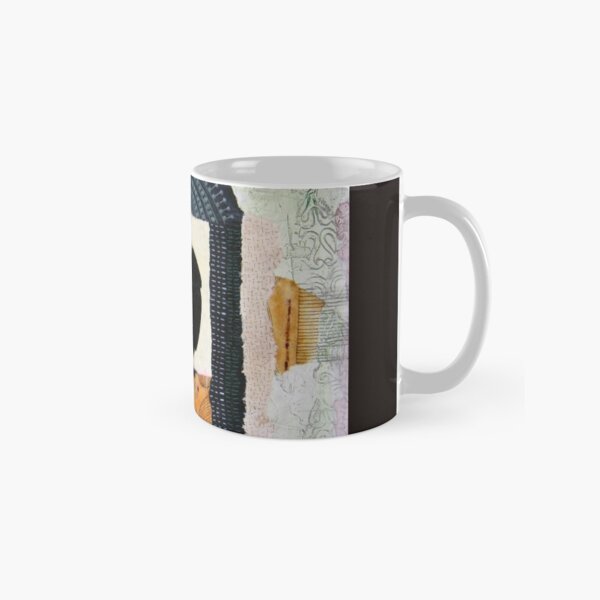 Raven, "Waiting for Dawn #2", Mixed media collage Classic Mug