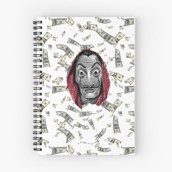 Item preview, money and mask, the paper house. designed and sold by Avilar51.