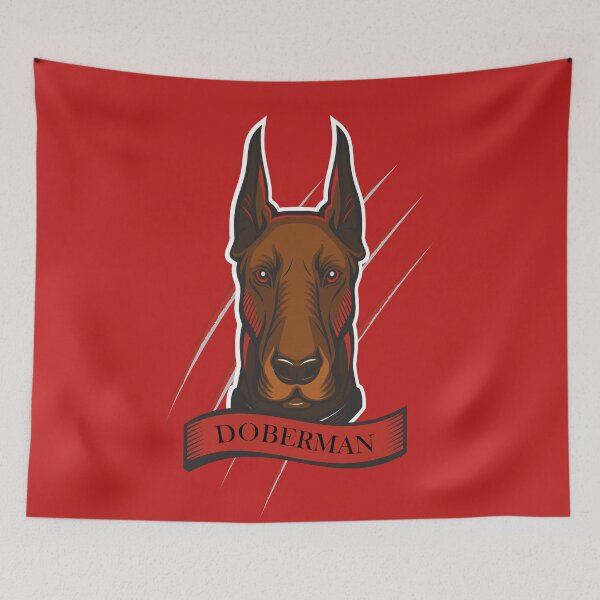 Item preview, Angry doberman designed and sold by ProfiTrollka.