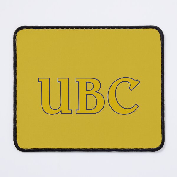 Item preview, Yellow and Blue U British Columbia Lettering  designed and sold by jessicaleah15.