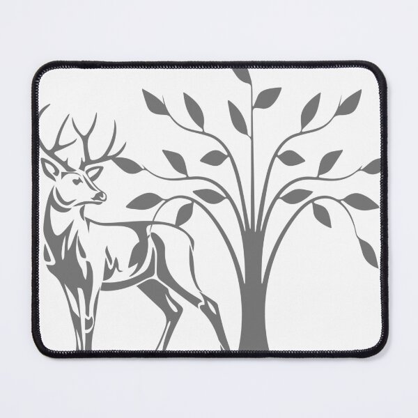 Item preview, dear with tree designed and sold by sharaprint.