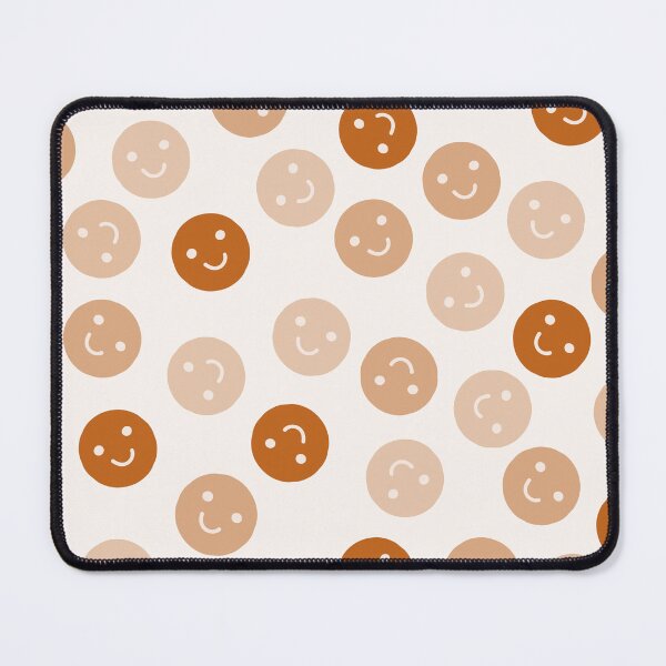 Item preview, Cute retro style smiley face - happy vibes print pattern designed and sold by RSDigitalPrintDesign.