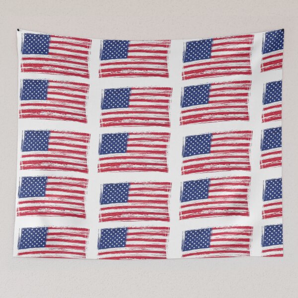 Item preview, 2 pieces of Flag of the United States Grunge Style designed and sold by selfesteeem.