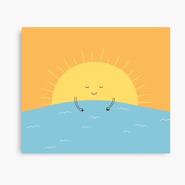 Discover good morning sunshine! | Canvas Print