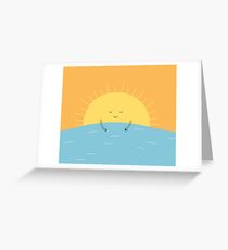 good morning sunshine! Greeting Card