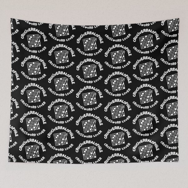 Item preview, Cruciverbalophile Crossword Puzzle Fan Nerd Word designed and sold by IceCreamMuseum.