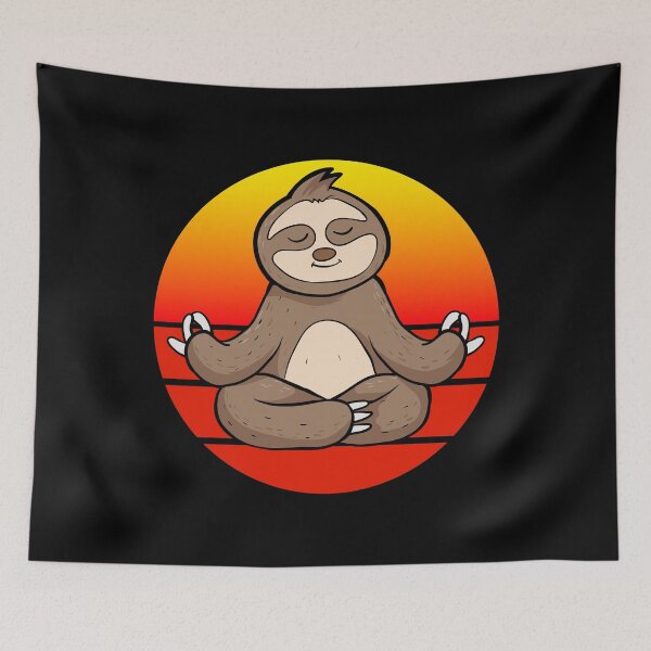 Item preview, Yoga Sloth, Meditation Yoga For Children And Parents designed and sold by Shirtflyer.