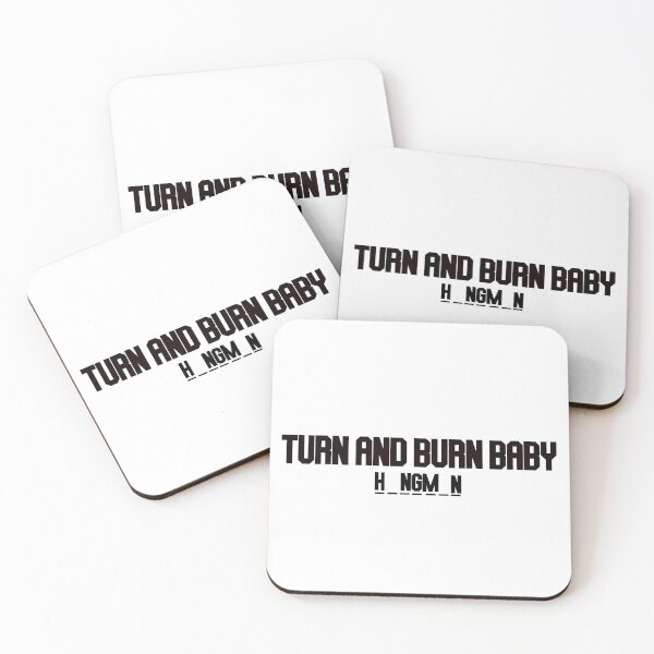 Item preview, hangman turn and burn baby 2 designed and sold by LannisterOnMars.
