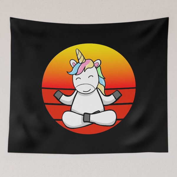 Item preview, Yoga Unicorn, Meditation Yoga For Children And Parents designed and sold by Shirtflyer.