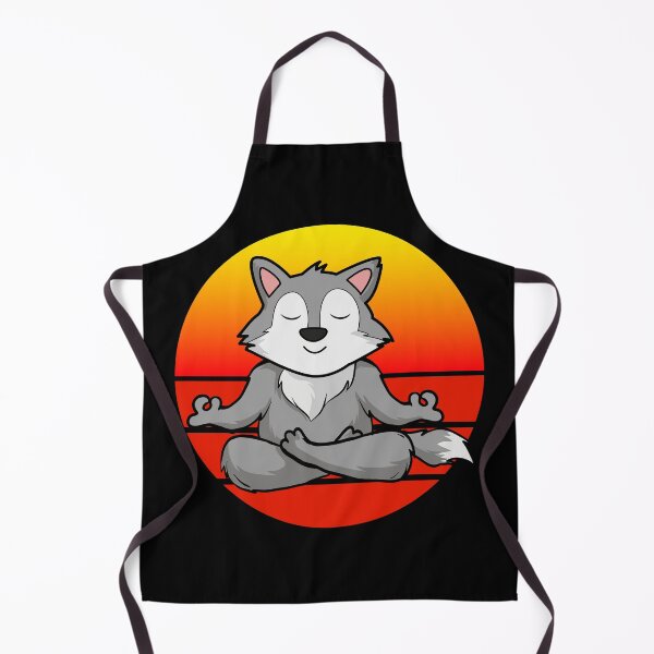 Item preview, Yoga Wolf, Meditation Yoga For Children And Parents designed and sold by Shirtflyer.