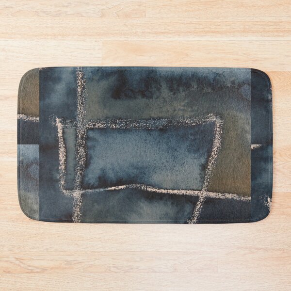 Item preview, City Night Reflections in blue designed and sold by ChillonLeachArt.