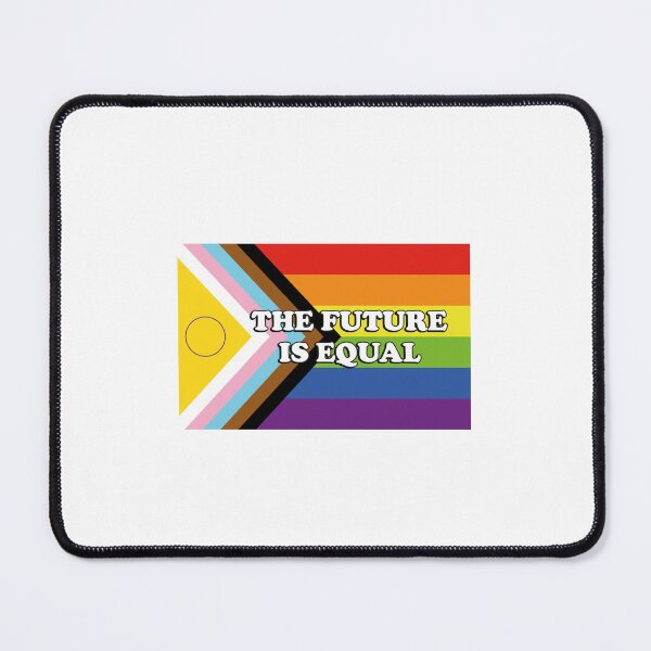Item preview, Inclusive Pride Progress Flag THE FUTURE IS EQUAL designed and sold by Inspirationmotivation.