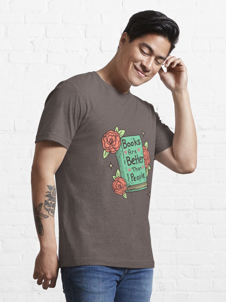 Alternate view of Books > People Essential T-Shirt