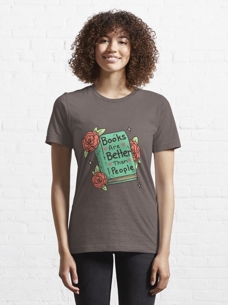 Alternate view of Books > People Essential T-Shirt