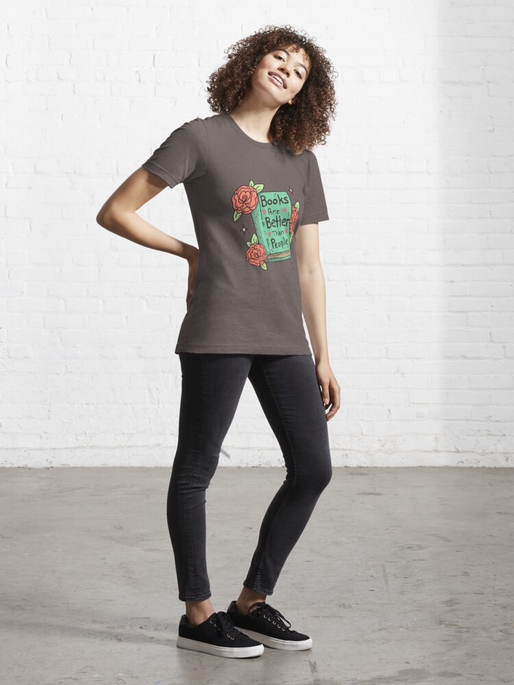 Alternate view of Books > People Essential T-Shirt