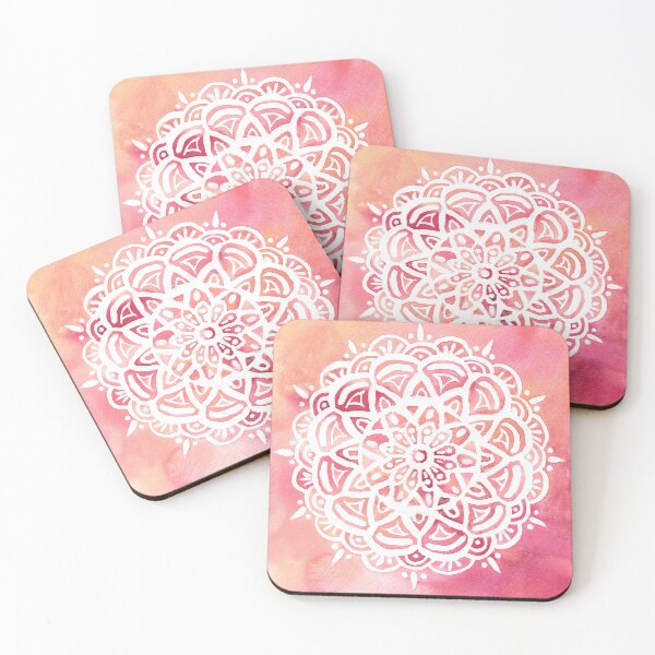 Item preview, White mandala designed and sold by Sandra  Steinke.