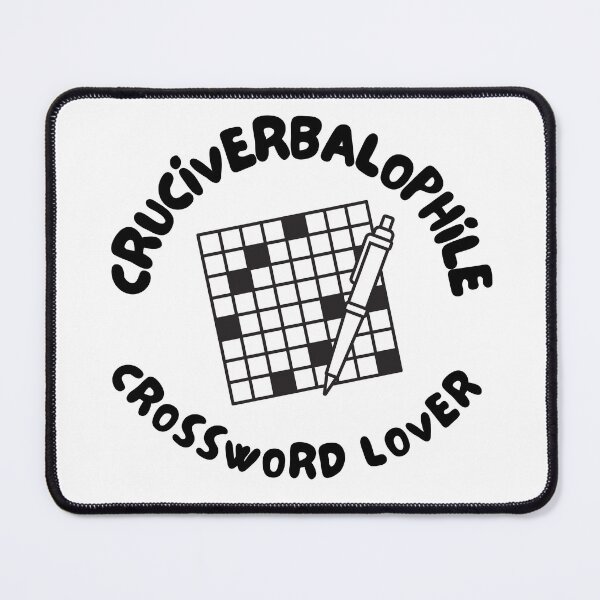 Item preview, Cruciverbalophile Crossword Puzzle Fan Nerd Word designed and sold by IceCreamMuseum.