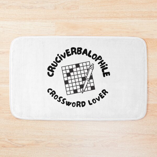 Item preview, Cruciverbalophile Crossword Puzzle Fan Nerd Word designed and sold by IceCreamMuseum.