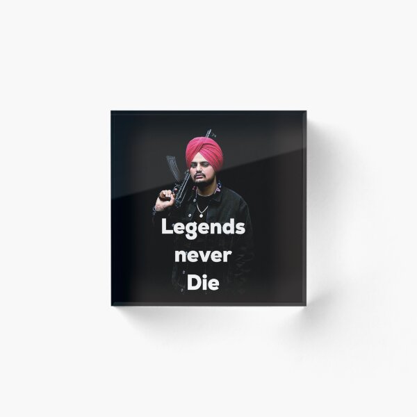 Item preview, sidhu moose wala legends never die  designed and sold by RickSchoen.