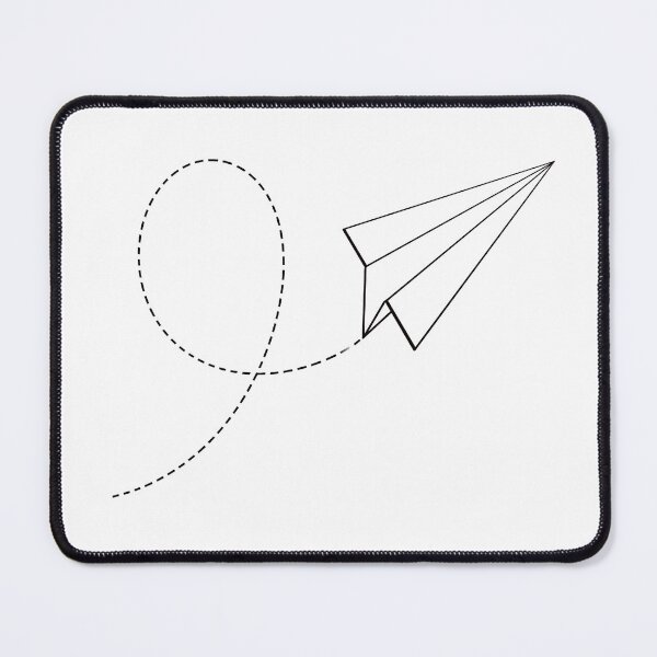 Item preview, Paper Airplane designed and sold by BookwormSticker.