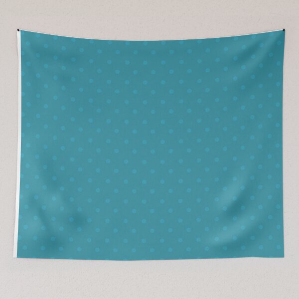Item preview, Teal Polka Dots On Teal Background designed and sold by burbankdesigns.