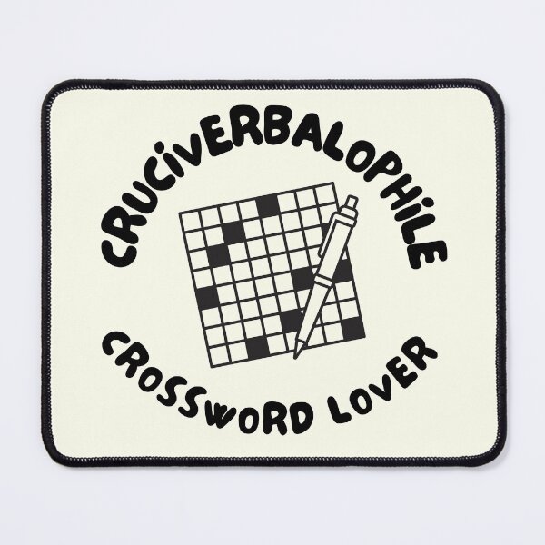 Item preview, Funny Word Nerd Crossword Puzzle Fan Cruciverbalophille  designed and sold by IceCreamMuseum.