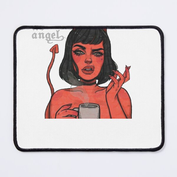 Item preview, SHES NO ANGEL designed and sold by SMAX Art ⭐⭐⭐⭐⭐.