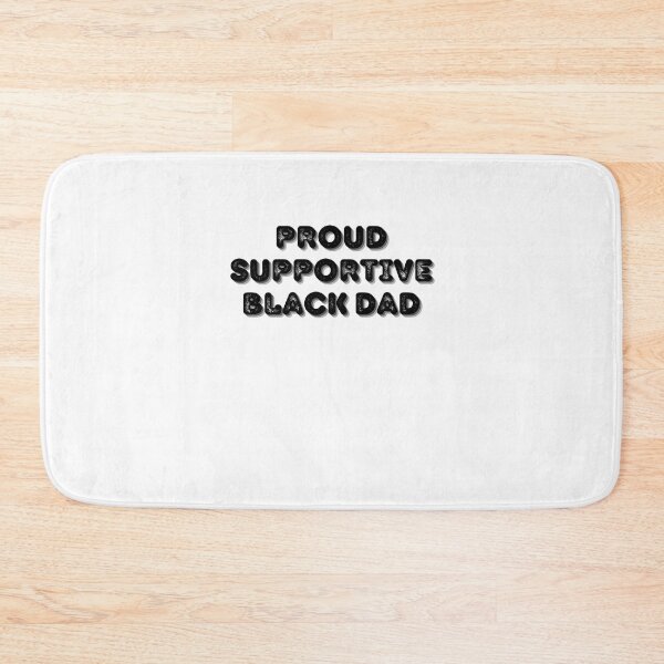 Item preview, Proud Supportive Black Dad designed and sold by BookOfE.