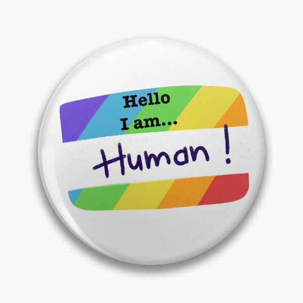 Item preview, Hello I am Human designed and sold by deeadeac.
