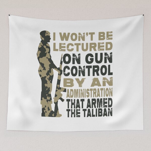 Item preview, I Won't Be Lectured On Gun Control By An Administration  designed and sold by STORHAMIDO.