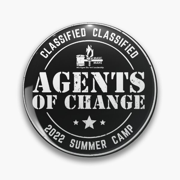 Item preview, Agents of Change SLC 2022 (White) designed and sold by mascmahs.
