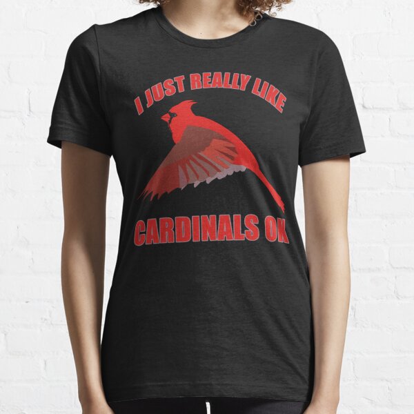 I Love Cardinals Cute Cardinal Illustration | Essential T-Shirt