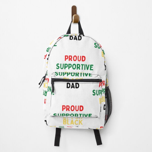 Item preview, Proud Supportive Black Dad designed and sold by BookOfE.
