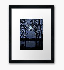 Winter Blues Framed Print