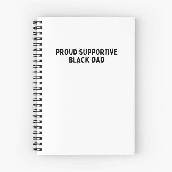 Item preview, Proud Supportive Black Dad designed and sold by BookOfE.