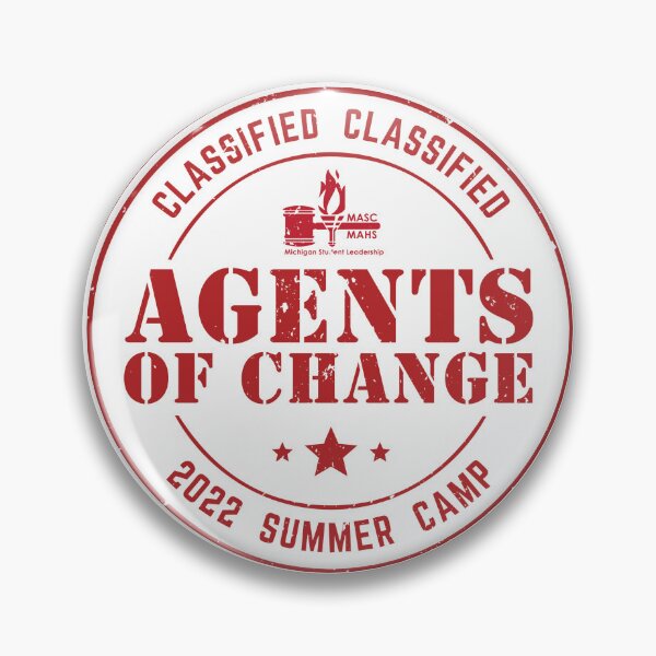 Item preview, Agents of Change SLC 2022 (Red) designed and sold by mascmahs.