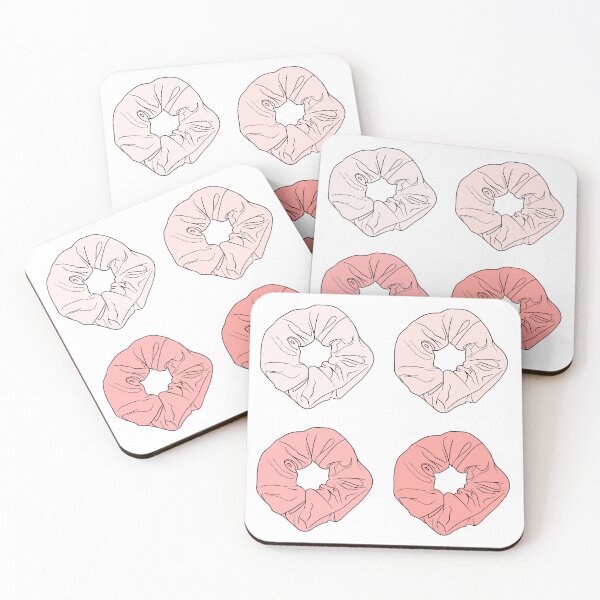 Item preview, Pink scrunchies designed and sold by Zezeye.