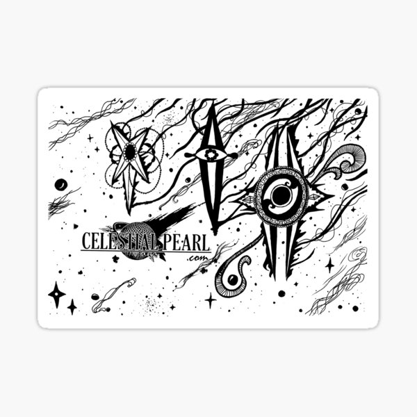 Shooting Stars Sticker