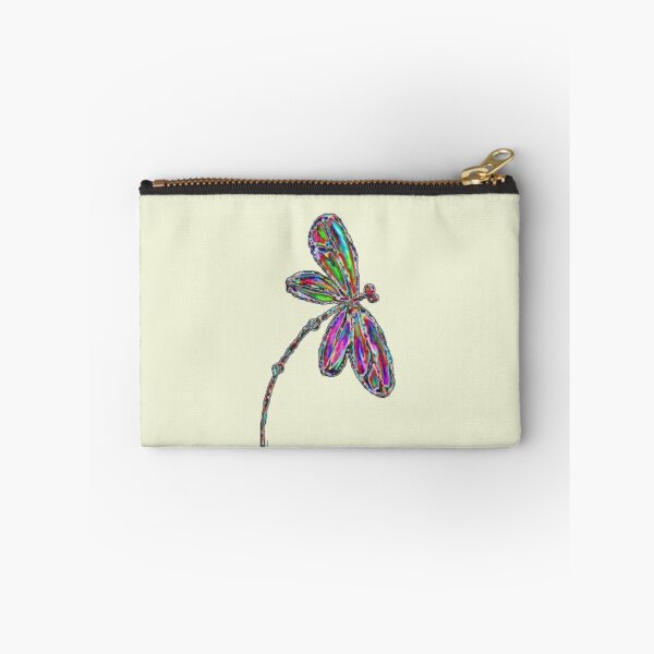 Item preview, Neon Dragonfly - Retro Yellow designed and sold by lyndseyart.