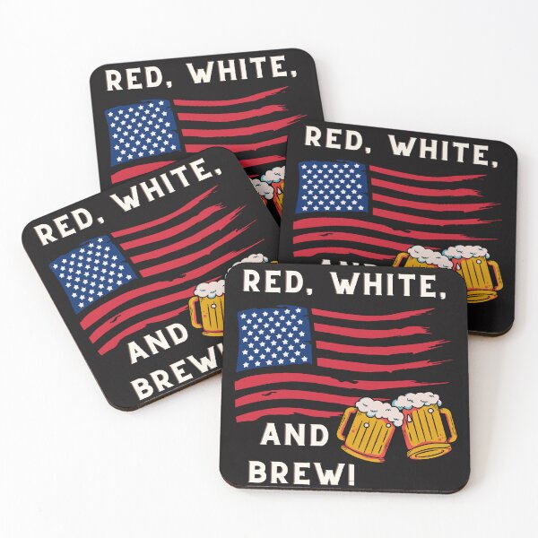 Item preview, Red, White, and Brew! designed and sold by ecresale.