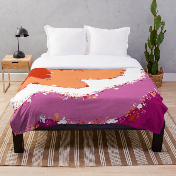 Item preview, Abstract lesbian flag art designed and sold by Blidfari-art.