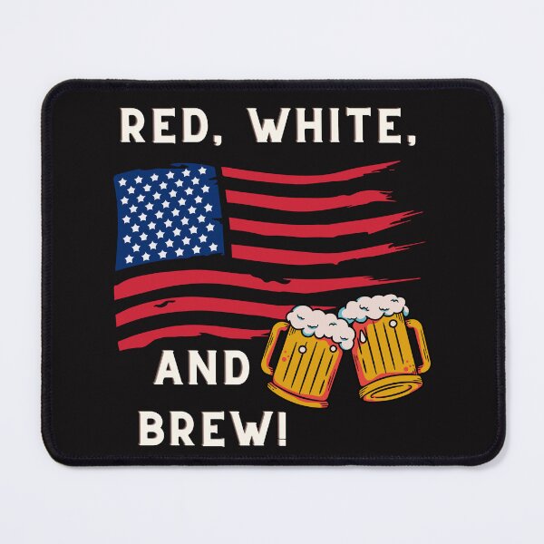 Item preview, Red, White, and Brew! designed and sold by ecresale.