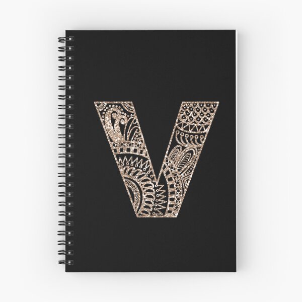 Item preview, Floral Mandala Monogram V| Mandala Monogram V designed and sold by ModernStyleBoho.