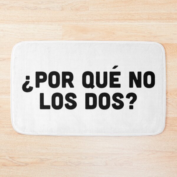 Item preview, Por que no los dos designed and sold by radiantdark.