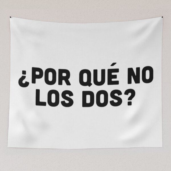 Item preview, Por que no los dos designed and sold by radiantdark.