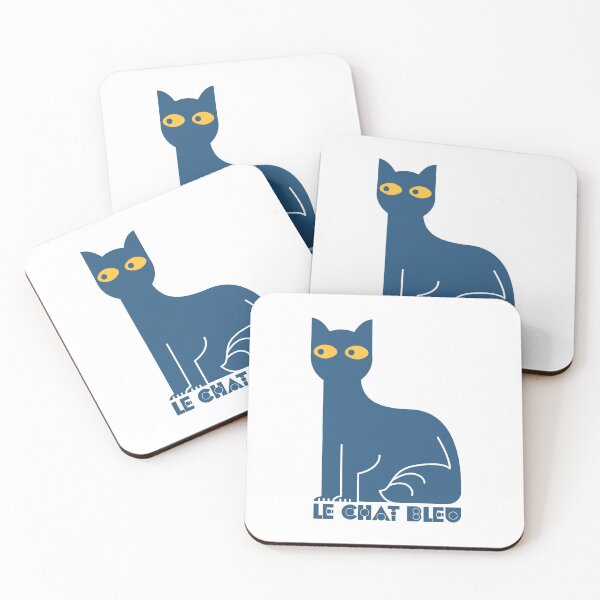Item preview, Le Chat Bleu - Blue Cat designed and sold by Belcordi.