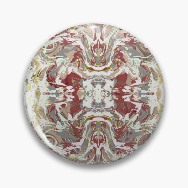Item preview, Maroon and natural Moroccan tile effect abstract pattern designed and sold by Diane Hunter Art.