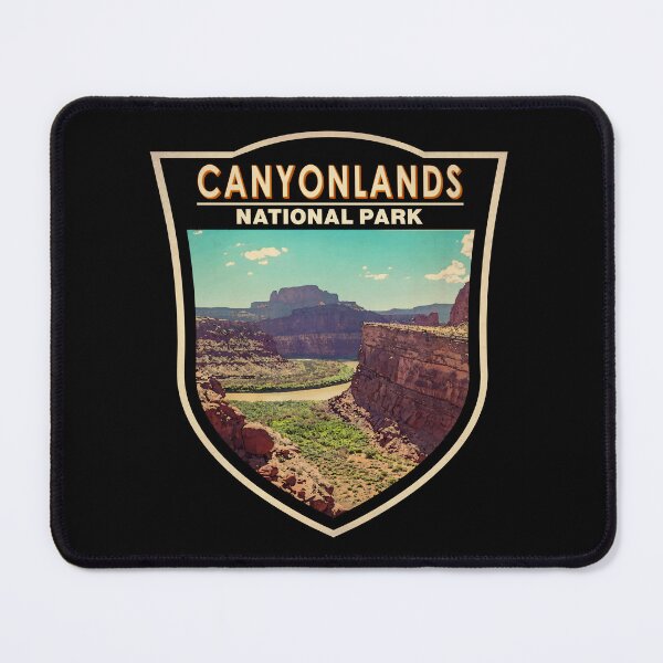 Item preview, Canyonlands National Park Utah Watercolor Badge designed and sold by KrisSidDesigns.